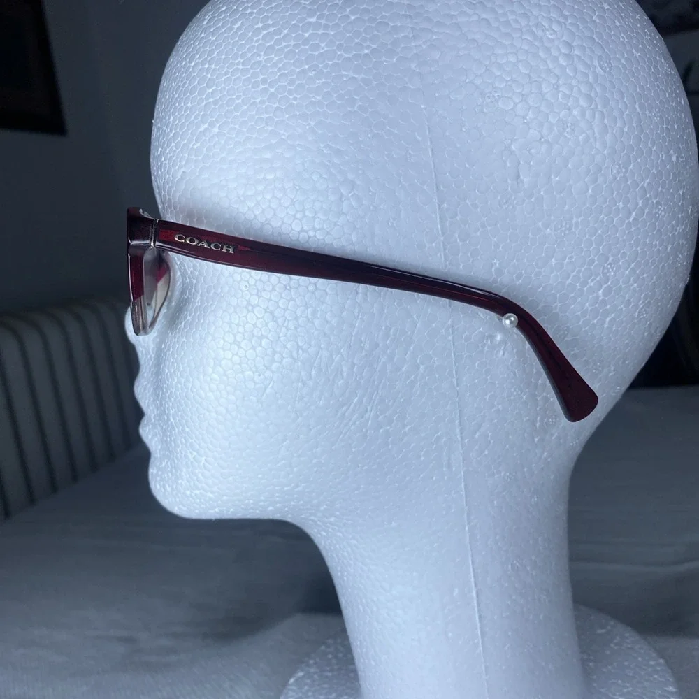 Coach HC 6089 5484 51-16-135 Red Sand‎ Gradient Full Rim Eyeglasses Frame